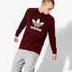 Férfi pulóver ADIDAS PULÓVER TREFOIL CREW ADICOLOR dm7835 szín: bordó