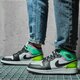 Gyerek sportcipők AIR JORDAN 1 MID  554725-175 szín: multicolor