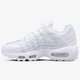 Női sportcipők NIKE WMNS AIR MAX 95 307960-108 szín: fehér
