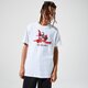 Férfi póló JORDAN PÓLÓ M J BRAND GRAPHIC SS CREW cn3596-100 szín: fehér