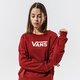 Női pulóver VANS PULÓVER FLYING V FT BOXY CREW vn0a47thzbs1 szín: bordó