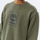 Férfi pulóver TIMBERLAND PULÓVER TREE LOGO CREW GRAPE LEAF tb0a5pj8a581 szín: khaki