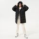 Női télikabát LEVI'S KABÁT TÉLI LARKIN PUFFER MID a3287-0000 szín: fekete