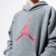Gyerek pulóver JORDAN PULÓVER KAPUCNIS JDB JUMPMAN LOGO BOY 956326-geh szín: szürke