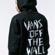Férfi pulóver VANS PULÓVER SCRATCHED PO vn0a49jmblk1 szín: fekete