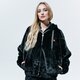 Női pulóver ELLESSE PULÓVER CIPZÁRAS KAPUCNIS GIOVANNA sgg03783black szín: fekete