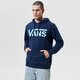 Férfi pulóver VANS PULÓVER KAPUCNIS MN VANS CLASSIC   PO HOODIE II MELEGÍT vn0a456bz561 szín: sötétkék