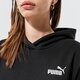Ruha és szoknya PUMA NŐI RUHA ESS HOODED MELEGÍTŐS FL - PUMA BLACK 58912901 szín: fekete
