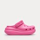 Női papucsok és szandálok CROCS CLASSIC CRUSH CLOG 207521-6ub szín: rózsaszín