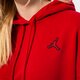 Női pulóver JORDAN PULÓVER KAPUCNIS W J ESSEN FLC HOODIE CORE dn4570-687 szín: piros