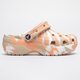 Női papucsok és szandálok CROCS CLASSIC PLATFORM MARBLED CLOGW 2071762zm szín: narancssárga