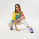 Női póló CHAMPION PÓLÓ CREWNECK PÓLÓ 114994wl002 szín: multicolor