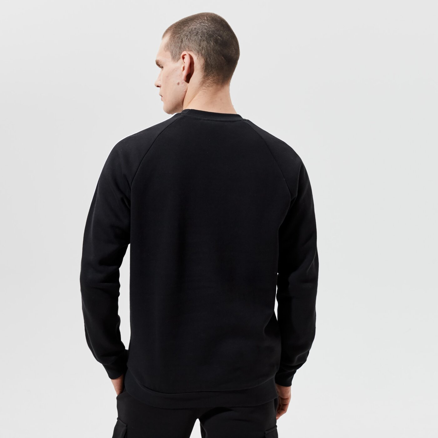 adidas Adicolor Classics 3-Stripes Crew Sweatshirt - Black | adidas US