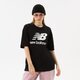 Női póló NEW BALANCE PÓLÓ ESSENTIALS STACKED LOGO wt03519bk szín: fekete
