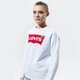 Női pulóver LEVI'S PULÓVER RELAXED GRAPHIC CREW 29717-0014 szín: fehér