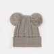 Női téli sapka NEW ERA SAPKA WMNS DOUBLE POM NYY HGR NEW YORK YANKEES HGR 60284834 szín: szürke