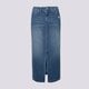 Ruha és szoknya ADIDAS SZOKNYA DENIM LONG SKT jw2658 szín: kék