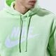 Férfi pulóver NIKE PULÓVER SPORTSWEAR CLUB FLEECE bv2973-383 szín: zöld