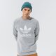 Férfi pulóver ADIDAS PULÓVER TREFOIL CREW h06650 szín: szürke