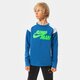 Gyerek pulóver JORDAN PULÓVER JUMPMAN X NIKE FLC CREW BOY 95b133-baj szín: kék