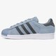 Férfi sportcipők ADIDAS SUPERSTAR  bz0194m szín: kék