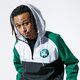 Férfi télikabát NEW ERA KABÁT NBA HOODED WINDBREAKER BOSCEL BLKKGRWHI 12033460 szín: zöld