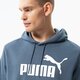 Férfi pulóver PUMA PULÓVER KAPUCNIS ESS BIG LOGO HOODIE FL (S) 586687 10 szín: sötétkék