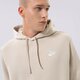 Férfi pulóver NIKE PULÓVER KAPUCNIS SPORTSWEAR CLUB FLEECE bv2654-206 szín: bézs
