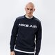 Férfi pulóver NIKE PULÓVER AIR da0220-010 szín: fekete