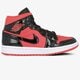 Női sportcipők WMNS AIR JORDAN 1 MID  bq6472-600 szín: piros