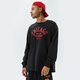 Férfi póló NIKE PÓLÓ CHI M NK CTS TM ELMNT LS TEE NBA da5891-010 szín: fekete