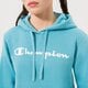 Női pulóver CHAMPION PULÓVER KAPUCNIS HOODED SWEATSHIRT 115687bs157 szín: kék