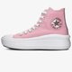 Női tornacipők CONVERSE CHUCK TAYLOR ALL STAR MOVE 568795c szín: rózsaszín