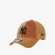 Férfi baseball sapka NEW ERA SAPKA CORD 940 TAN NEW YORK YANKEES TAN 60222483 szín: barna