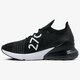 Női sportcipők NIKE W AIR MAX 270 FLYKNIT ah6803-001 szín: fekete