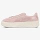 Női sportcipők PUMA SUEDE PLATFORM SATIN 36582803 szín: rózsaszín