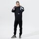 Férfi pulóver ADIDAS  PULÓVER KAPUCNIS TRICOL HOODY gn3570 szín: fekete