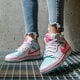 Gyerek sportcipők AIR JORDAN 1 MID 555112-102 szín: fehér
