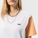 Női póló VANS PÓLÓ LEFT CHEST COLORBLOCK EM vn0a7rsqwtm1 szín: fehér
