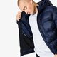 Férfi télikabát ADIDAS KABÁT HOODED JKT br4782 szín: sötétkék