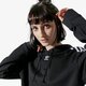 Női pulóver ADIDAS PULÓVER CROPPED HOODIE BLK cy4766 szín: fekete