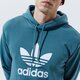 Férfi pulóver ADIDAS PULÓVER KAPUCNIS TREFOIL HOODIE gn3461 szín: kék