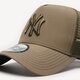 Férfi baseball sapka NEW ERA SAPKA TECH RIPSTOP TRUCKER NYY NEW YORK YANKEES 60358054 szín: khaki