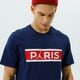 Férfi póló JORDAN PÓLÓ PARIS SAINT-GERMAIN WORDMARK db6510-410 szín: sötétkék