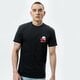 Férfi póló VANS PÓLÓ MN ROSE BED SS BLACK vn0a54cvblk1 szín: fekete