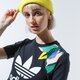 Ruha és szoknya ADIDAS NŐI RUHA TEE MELEGÍTŐS gc6829 szín: fekete