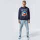 Férfi pulóver ALPHA INDUSTRIES PULÓVER KAPUCNIS MISSION TO MARS HOODY 12633007 szín: sötétkék