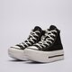 Női tornacipők CONVERSE CHUCK TAYLOR ALL STAR LIFT DOUBLE STACK a12975c szín: fekete