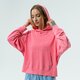 Női pulóver NIKE PULÓVER KAPUCNIS W NSW WASH HOODIE cz9854-675 szín: rózsaszín