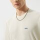 Férfi póló VANS PÓLÓ MN LEFT CHEST LOGO TEE ANTIQUE WHITE vn0a3cze3ks1 szín: bézs